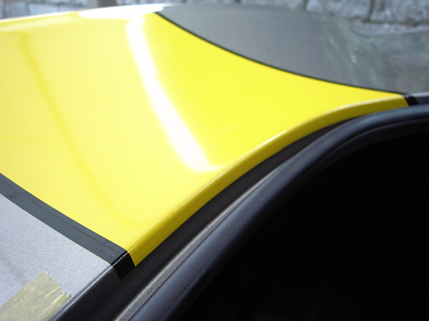 トランクへのライン施工