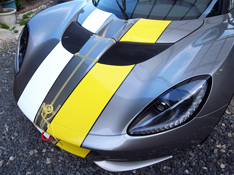 フロントへのライン施工