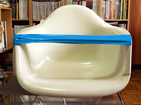 お客様のアームシェルチェア