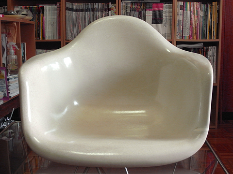 修理されたシェルの様子